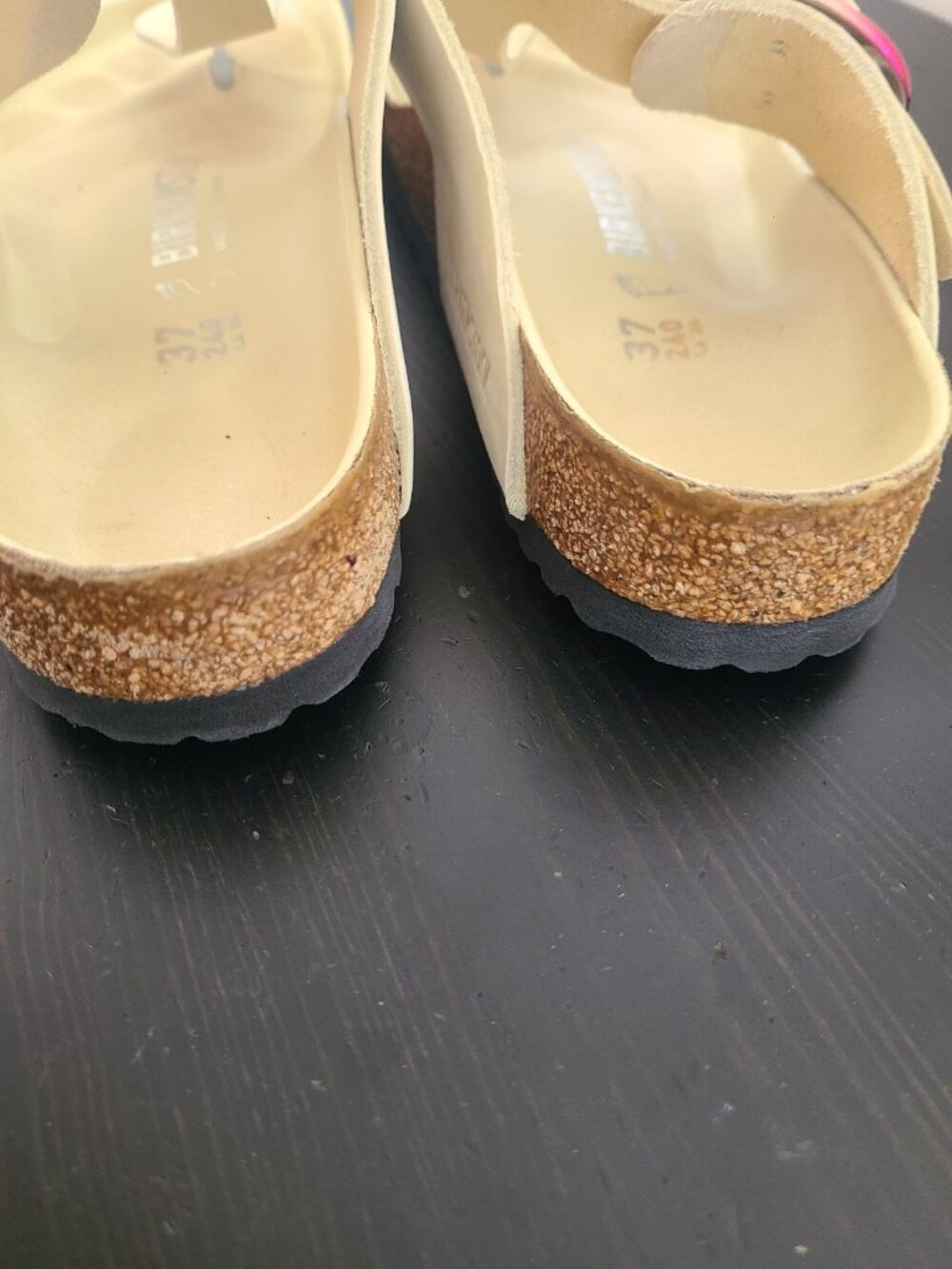 Birkenstock Gizeh Big Buckle Ecru size 37 - Picture 7 of 8